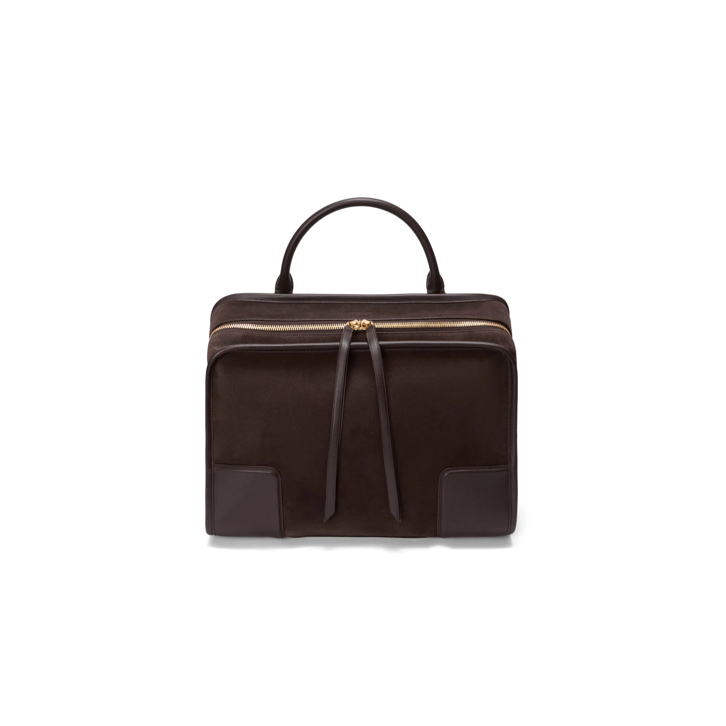 LOEWE LARGE AMAZONA 180 BAG IN SUEDE A039ASRX03 (34.5*27*14cm)